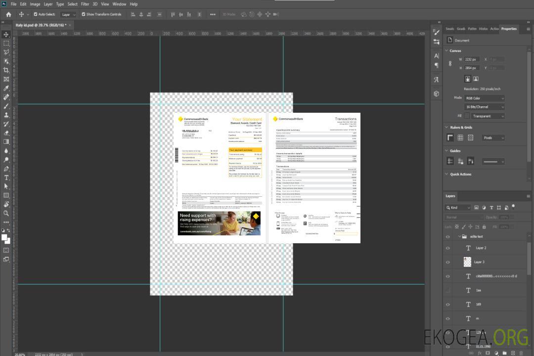 Australie NSW Commonwealth Bank Diamond Awards Relevé de carte de crédit, 4 pages scr1 template Australie NSW Commonwealth Bank Diamond Awards Relevé de carte de crédit, 4 pages scr1 template
